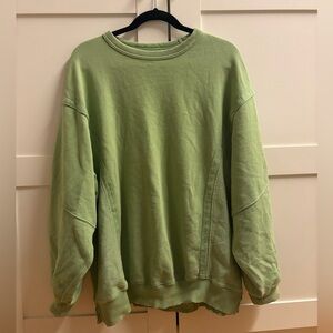 Aerie Keep it Light Crochet Sweatshirt